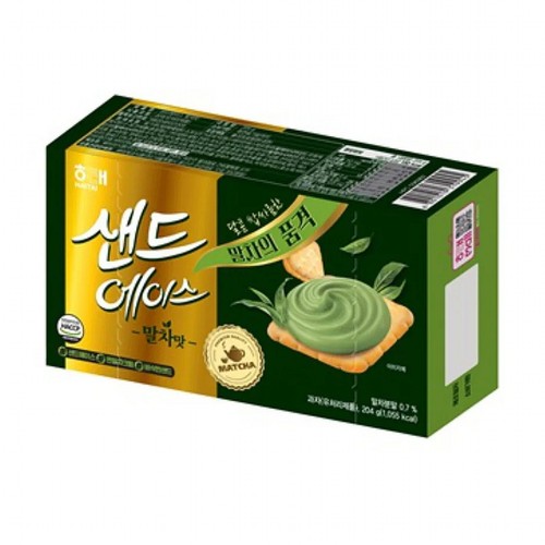 해태 샌드에이스 말차맛 (204G)ㅣ롯데마트 제타 최상의 신선 식품과
