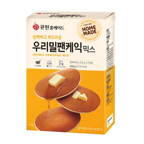 큐원 우리밀 팬케익 믹스 (430G)