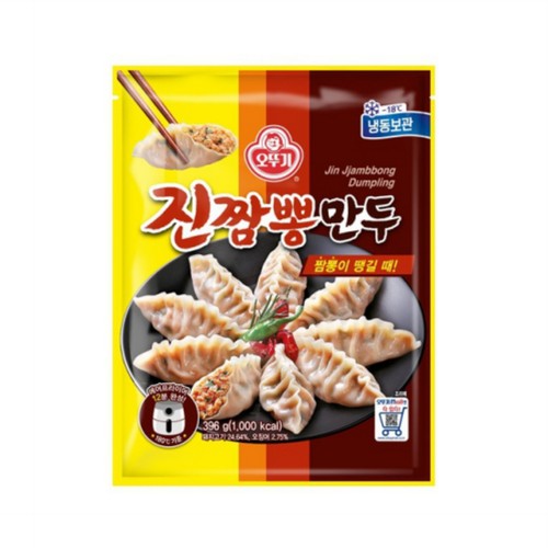 오뚜기 진짬뽕 만두 (396GX2)