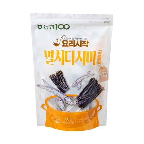 농협 멸치다시마 국물팩 (15G*10입)