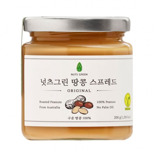 넛츠그린 땅콩 스프레드 (200G)