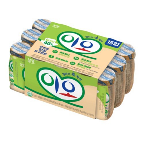 남양 이오 요구르트 15입 기획 (80ML*15입)