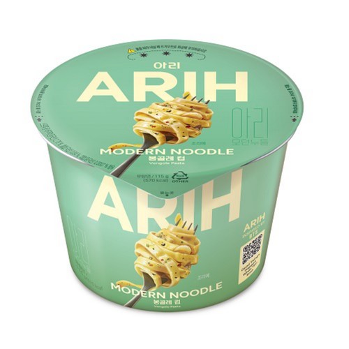 팔도 아리 모던누들 봉골레 컵 (125G)