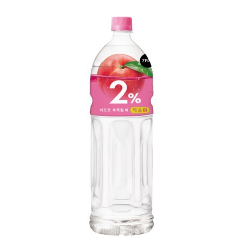 롯데칠성 2%부족할때 복숭아 (1.5L)