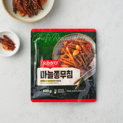 요리하다 마늘쫑무침 (400G)