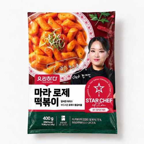 요리하다 X 정지선 마라로제 떡볶이 (400G)