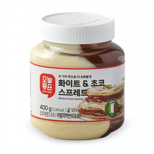 오늘좋은 화이트&초코 스프레드 (400G)