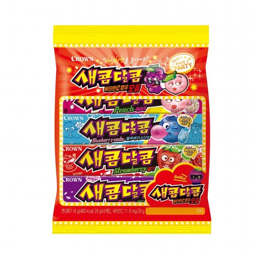 크라운 새콤달콤모음 (116G)