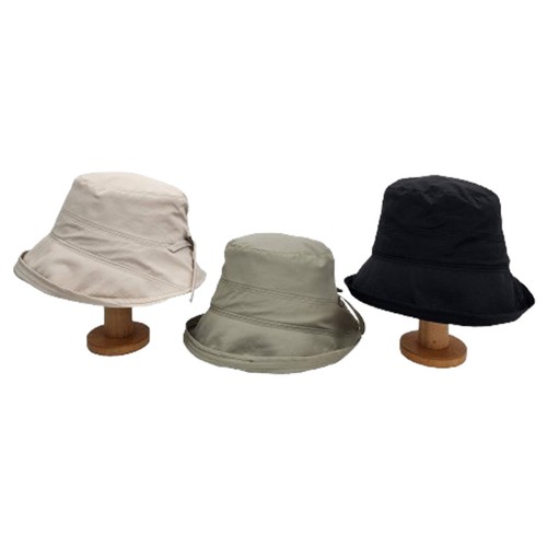 BEIGE 리보니따 라운드 버킷햇
