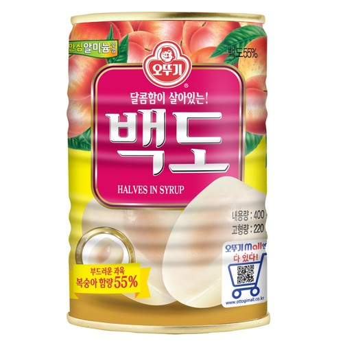 오뚜기 백도 (400G)