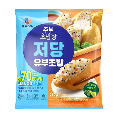 CJ CJ 주부초밥왕 저당 유부초밥 (280G)