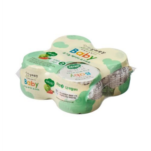 매일 상하목장 베이비 유기농 요거트 사과당근 (85G*4입)