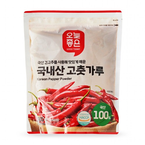 오늘좋은 국내산 고춧가루 (500G)