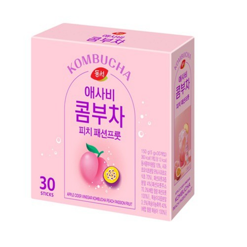 동서 애사비 콤부차 피치패션프룻 (5G*30입)