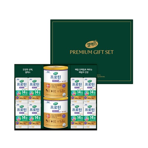 [추석 선물세트 사전예약] 셀렉스 락토프리 종합세트 1호 (304G*2개+190ML*8)