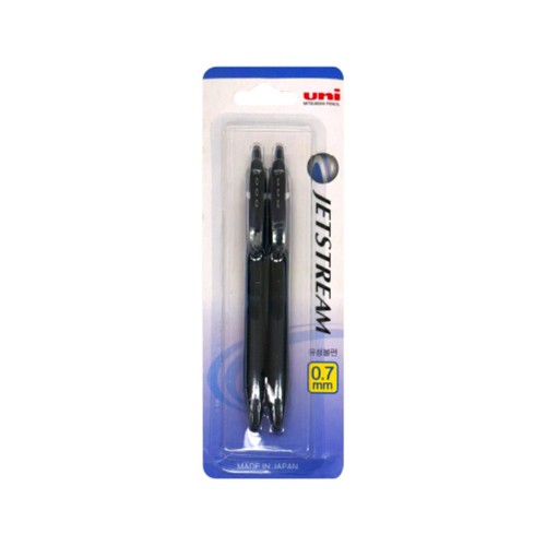 제트스트림 볼펜 흑2본 0.7mm (0.7MM*2입)
