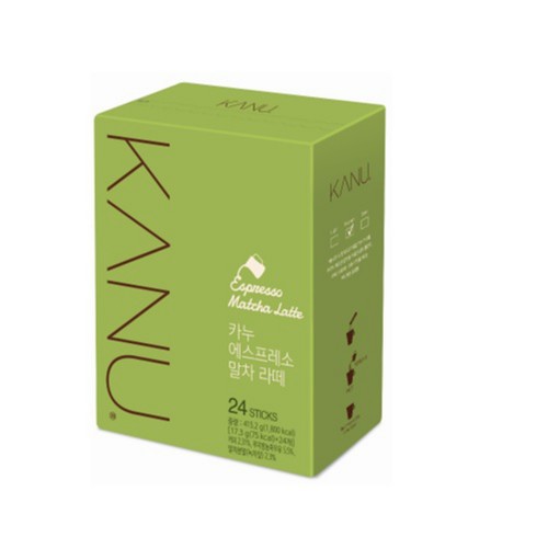 카누 에스프레소 말차라떼 (17.3G*24입)