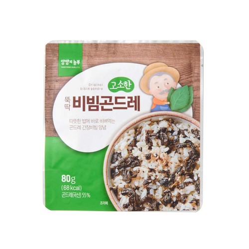 고소한 뚝딱비빔곤드레 (80G)