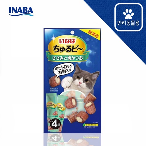 이나바 츄르비 (닭가슴살과 야끼가다랑어) (40G)