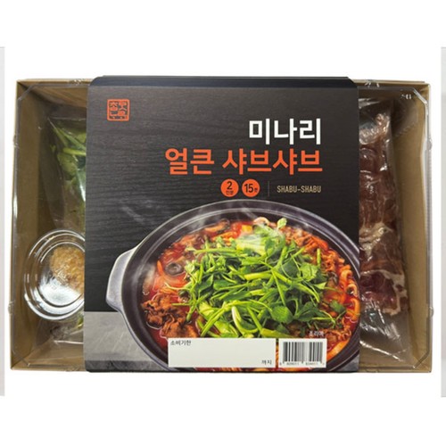 참맛나라 미나리 얼큰 샤브샤브 (705G)