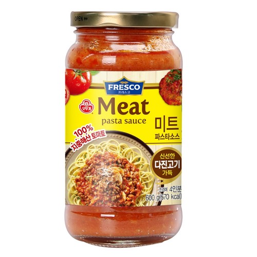 오뚜기 미트 파스타소스 (600G)