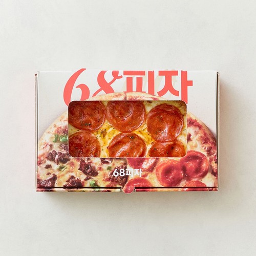 풍성한 치즈와 토핑! 페퍼로니 피자 (1팩)
