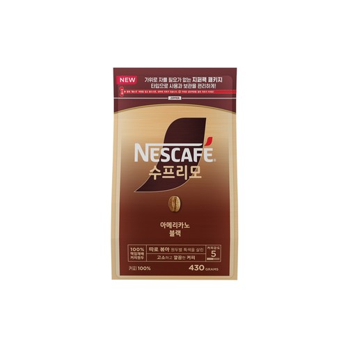 네스카페 수프리모 아메리카노 파우치 (430G)