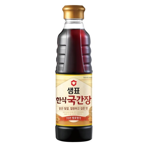 샘표 한식국간장 (500ML)