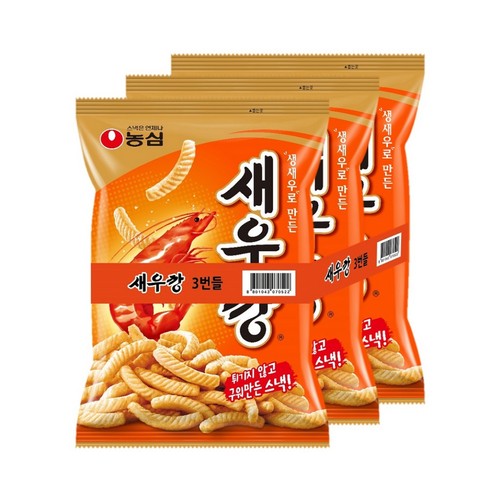 농심 새우깡 번들팩 (90G*3입)
