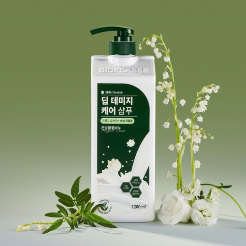  밀크바오밥 딥데미지케어 샴푸 (뮤게솝) (1200ML)