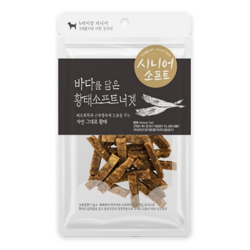 시니어소프트 바다담은 황태너겟 (80G)