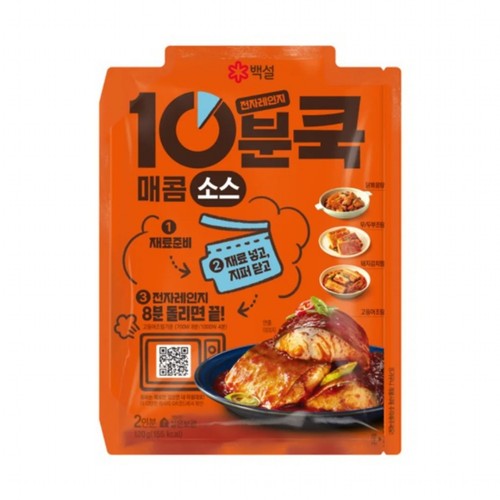 백설 10분쿡 매콤조림소스 (120G)