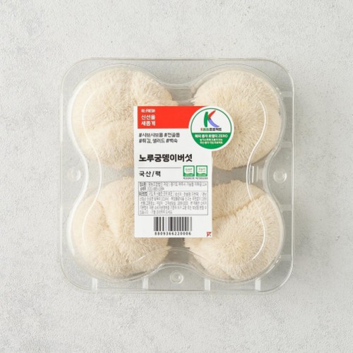 GAP 친환경 노루궁뎅이버섯 (4입/팩)