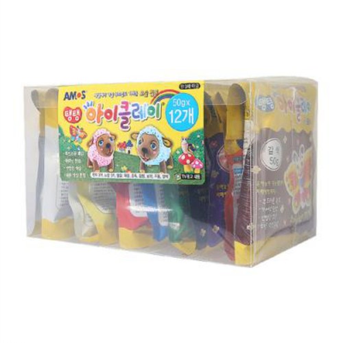 아모스 탱탱 아이클레이 (8색) (50G*12입)