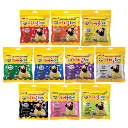아모스 탱탱 아이클레이 (흰색) (110G)