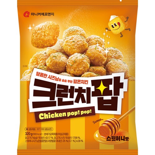 마니커 크런치팝 스윗허니맛 (320G)