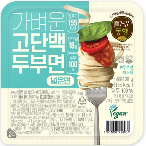 CJ 고단백 두부면(넓은면) (100G)