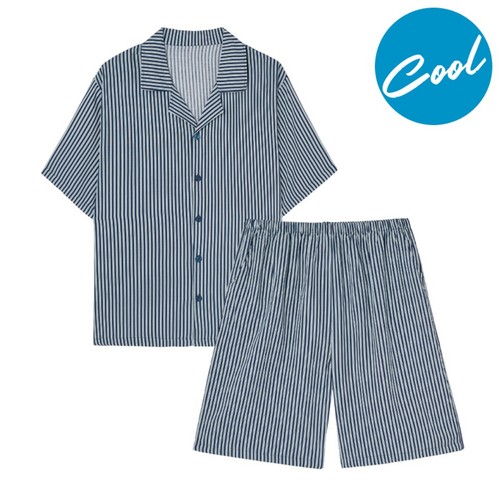 NAVY/L 오늘좋은 남성 찰랑이 상하세트
