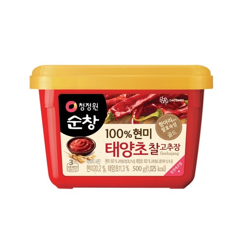 청정원 찰고추장 (500G)