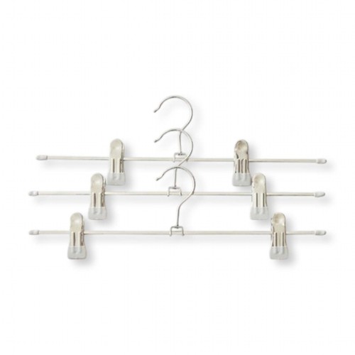 오늘좋은 PVC 논슬립 집게바지걸이 (3입) (32*8.5*2CM)
