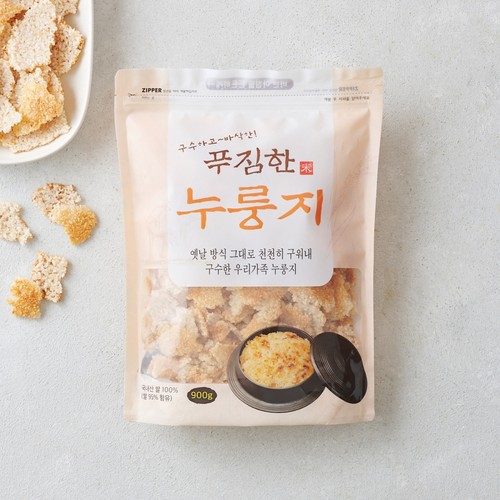 국내산 쌀 푸짐한 누룽지 (900G)