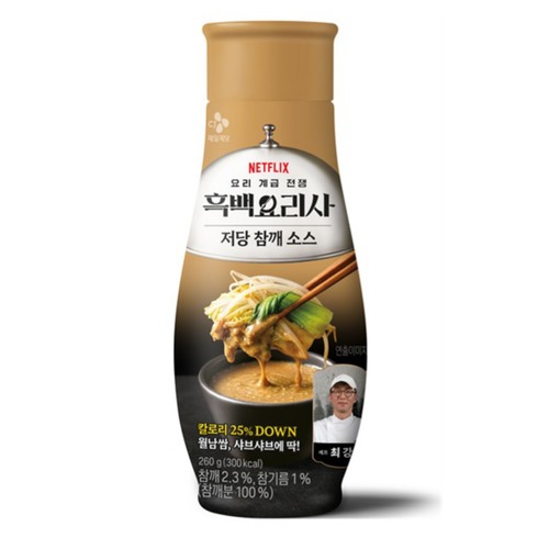 CJ 저당 참깨 소스 (260G)