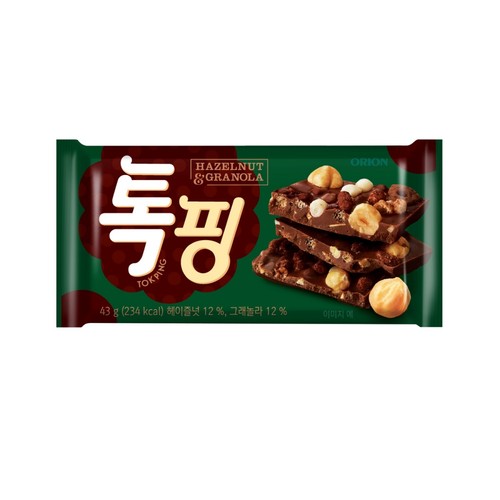 톡핑 헤이즐넛&그래놀라 (43G)