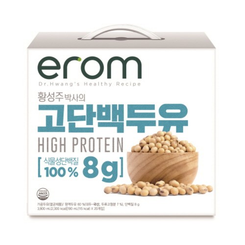 황성주의 고단백두유 (190ML*20입)
