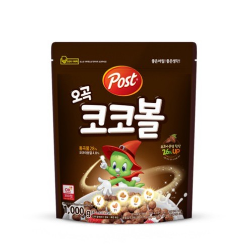포스트 오곡 코코볼 (파우치) (1KG)
