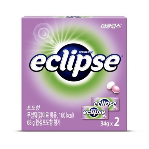 이클립스 포도향 2팩 (68G)