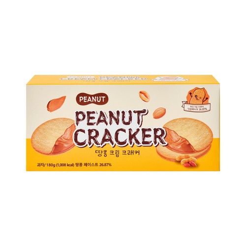 땅콩 크림 크래커 (180G)