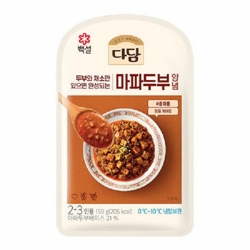 CJ 백설 다담 마파두부 양념 (150G)