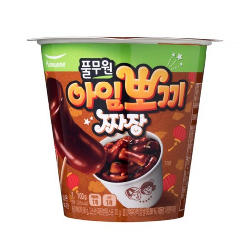 풀무원 아임뽀끼 짜장 (100G)