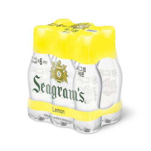 씨그램 레몬 무라벨 (350ML*6입)